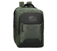 Pepe Jeans Bromley Mochila para Portátil Verde 31x44x15 cms Poliéster 20,46L