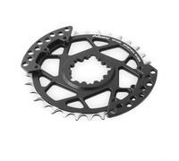 7075 Plato de aluminio de montaje directo 32T 34T con protector de cadena para un rendimiento óptimo en cualquier camino (34T 3 mm de desplazamiento)