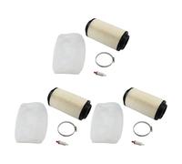 7080595 - Filtro de aire 5811633 Air Preclean 2530009 - Filtro de combustible de manga 3 piezas compatible con Polaris Sportsman 300 400 450 500 550 600 700 800 850 Magnum 325 330 425 500 Scrambler 50