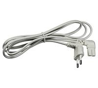 70882 Cable 2x0,75mm2 PVC 3 metros sin conexión a tierra blanco 2,5A 230V...