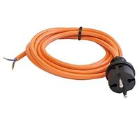 70914 Cable 2x1,5mm2 CEE 7/17 (C) Enchufe,Cables PUR 3 metros naranja AS SCHWAB