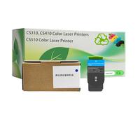 70C20C0 / 70C2HC0 / 70C2XC0 Cartucho de tóner Cian Compatible, Compatible con CS310/CS410/CS510 - No OEM - Capacidad estándar / Alta / Extra Alta