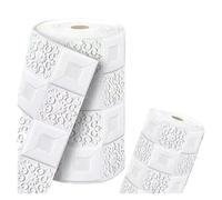 70cmx2m Meter Foam 3D Wall Stickers Self Adhesive Panel Home Decor Living Room Bedroom House Decoration Bathroom Brick Wallpaper(Color 17)