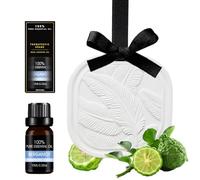 70g Sachet de Cera perfumada sólida, Ambientador Armario, Ambientador de Armario bergamota, para Armario, cajón y hogar, Cera Natural de Colza (con Aceites Esenciales de Bergamota 10ml)