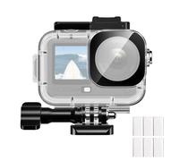 70m/229 ft Carcasa de Buceo Impermeable Compatible con dji Osmo Action 6 | Carcasa Submarina de PC, Tapa de Lente Transparente, Junta Estanca, Cierre Seguro, Montaje Rápido para el Buceo, Esquí y Surf