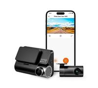 70mai Dash CAM 4K A810-2, Sony Starvis 2 IMX678 3840x2160P + 1080p,Delantera y Trasera, GPS Incorporado, Visión Nocturna, Soporte hasta 256GB, Grabación de lapso de Tiempo, Gran Angular de 150° FOV