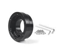 70mm PCD Modificación Del Juego Del Coche De Carreras Para Logitech G29 G920 G923 13/14 Pulgadas Placa Del Adaptador Del Volante Adaptador De Cubo De Volante(Black)