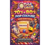 70's & 80's Pop Culture Word Search Book