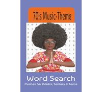 70's Music-Theme Word Search Puzzle Book: Word Search with Easy to Read Print about Disco, Rhythm and More | 6x9 inches, 110 pages | 50+ Puzzles... Gift for Parties, Vacations and Free Times