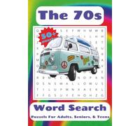 70s Word Search Puzzle Book: Word Searches with Easy to Read Print about 70s Culture, 70s Music, 70s Life and More | 6x9 inches, 110 pages | 50+ Puzzles … Gift for Vacations, Holidays, and Free Times