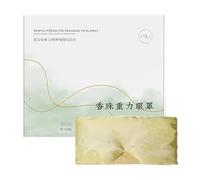 70x13.5cm Eye Pillow Weighted - Weighted Eye Pillow, Soft Detachable Ice Silk Aromatherapy Beads | Sleeping Eyes Cover For Men Women Home Office Travel Car Dormitory Meditation Stress Relief