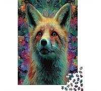 70x50cm/1000pcs Rompecabezas para Adultos Y Adolescentes Red FBuey in The JungleJuegos Hechos DIY, Decoración del Hogar.