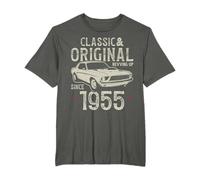 71 cumpleaños 1955 Coche clásico Camiseta
