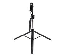 71 Pulgadas de Teléfono Cuádrupod y Selfie, Pico de Teléfono Celular Cuádrupod con Interfaz 1/4, Rotación de 360 Grados, Control Remoto Bluetooth