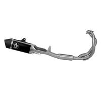 71006VAN - Escape completo Arrow Veloce Dark Kawasaki NINJA 650 (24-)