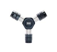 711L EDC Y Driver, 3 vías 1/4 pulgadas Hex Bit Holder Tipo Y Llave hexagonal Tri Llave, Mango de llave hexagonal I Compact Bicycle Scooter Tool (Negro)