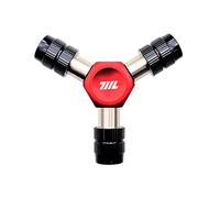 711L EDC Y Driver I Tres Vías 1/4 "Hex Bit Driver I Y Tipo Hex Llave I Compacta Motocicleta Bicicleta Bicicleta Herramienta (Rojo)