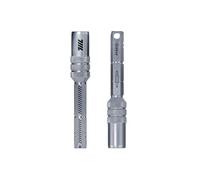 711L Extensión magnética de 1/4 pulgadas con mango en T | Enchufe de 15 mm de profundidad para puntas de doble extremo | Adaptador de accesorio de llave de trinquete mini 7AX1C | Paquete de 2