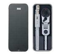 711L Llave de trinquete EDC Flex HEX - Herramienta de trinquete de bolsillo de 1/4 pulgadas con extensión de enchufe para transporte diario - Incluye mango en T y adaptador hexagonal a enchufe