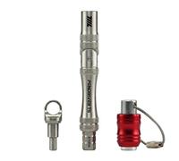 711L Pen Driver TS - Destornillador compacto EDC con mango en L plegable y tapa de agujero para cordón | Compatible con puntas de 4 mm y puntas de doble extremo de 1/4 pulgadas | 7DP2E