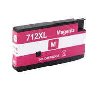 712 XL 712XL 3ED71A 3ED67A Cartucho De Inyección De Tinta Remanufacturado. Compatible Con HP DesignJet T210 T230 T250 T650 Impresora(712XL Magenta)
