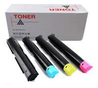 7120/7125/7220/7225 Pack 4 Toner Multicolor Compatible con Xerox 006R01457 006R01458 006R01459 006R01460