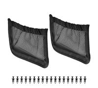 715003019 UTV - Bolsa de red de almacenamiento para respaldo trasero con diseño elástico, adecuada para una fácil instalación en vehículos utilitarios, bolsa UTV de fácil instalación