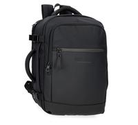 Pepe Jeans Sail up Mochila para Portátil Portátil 15,6 Pulgadas Negro 25x40x20 cms Poliéster y PU 20L by Joumma Bags