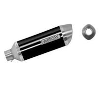 71812AON - TERMINALE ESCAPE ARROW THUNDER ALUM.OSCURO/INOX CAP YAMAHA MT-09 '13