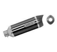 Escape ARROW Thunder homologado en aluminio negro para YAMAHA MT 07 14-20 | TRACER 7 / 700 / GT 16-24 | MT 07 TRACER 14-20