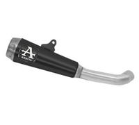 Escape ARROW PRO-Race homologado en nicromo negro para KTM DUKE 125 21-23 | DUKE 390 21-23