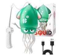 71Nmly Juguete Mágico de Pulpo Bailarín,Electric Dancing Octopus Toy,Automático para Evitar Obstáculos Pulpo Bailarín Eléctrico con LED y Música,Loco Pulpos Automático de 8 Patas para Bebé Luchador