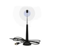 72-868Mhz Radio TV FM Antena DTMB Antena TelescóPica 15Dbi de Alta Ganancia con Conector F Macho