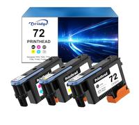 72 Cabezal de Impresión para HP 72 C9380A C9383A C9384A para HP Designjet T1300,T2300,T1200,T1120,T1100,T795,T790,T770,T620,T610,T600 (Negro Mate/Amarillo,Magenta/Cian,Gris/Negro Fotográfico)