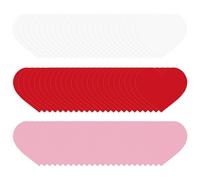 72 hojas de tarjetas de notas con forma de corazón de colores, cartulina con forma de corazón de 6x5 pulgadas para notas comerciales, etiquetas de organización de escritorio, invitaciones de boda