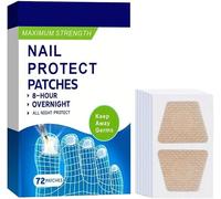 72 parches de reparación de uñas de los pies para reparar uñas dañadas para hombres y mujeres