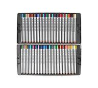 72 Pcs Color Painting Pencil Rich Saturation Soft Anti-Crack 3.3mm Refill Art Graffiti Tool with Iron Box