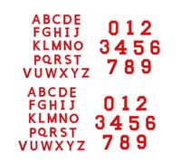 72 piezas bordadas para planchar letras y números, parches duraderos para ropa, sombreros, bolsas, parches de bordado para prendas de vestir