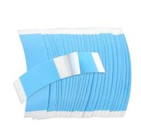 72 Piezas Cinta Adhesiva Peluca, Cinta Adhesiva Peluca Invisible Doble Cara Impermeable, Invisible Impermeable Cintas Adhesiva para Pelucas, Invisible Cintas de Pelucas Delantera de Encaje