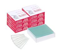 72 portaobjetos para microscopios, 25,4 x 76,2 mm, accesorios para microscopios, portaobjetos de microscopio prelimpiados para estudios de ciencia y biología (3600 unidades, no congeladas)