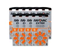 72 Rayovac Extra Tamaño 13 Pilas Audífono 8Bl Pr48 1.45V Zinc Aire Nuevo