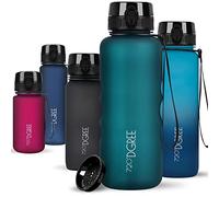 720°DGREE Botella Agua 1,5 Litros “uberBottle“ - Tamiz-Fruta, softTouch - Sin BPA, Prueba de Fuga, Reutilizable, Antigoteo - XL Cantimplora, Water Bottle ideal para Fitness, Gimnasio, Deporte, Outdoor