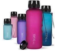 720°DGREE Botella Agua 1,5 Litros “uberBottle“ - Tamiz-Fruta, softTouch - Sin BPA, Prueba de Fuga, Reutilizable, Antigoteo - XL Cantimplora, Water Bottle ideal para Fitness, Gimnasio, Deporte, Outdoor