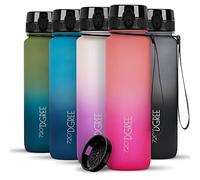 720°DGREE Botella Agua 1 Litro “uberBottle“ - Tamiz-Fruta, softTouch - Sin BPA, Prueba de Fugas, Reutilizable - Cantimplora, Water Bottle ideal para Deporte, Fitness, Gimnasio, Senderismo, Ciclismo