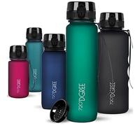720°DGREE Botella Agua 1 Litro “uberBottle“ - Tamiz-Fruta, softTouch - Sin BPA, Prueba de Fugas, Reutilizable - Cantimplora, Water Bottle ideal para Deporte, Fitness, Gimnasio, Senderismo, Ciclismo
