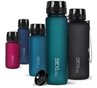 720°DGREE Botella Agua 1 Litro “uberBottle“ - Tamiz-Fruta, softTouch - Sin BPA, Prueba de Fugas, Reutilizable - Cantimplora, Water Bottle ideal para Deporte, Fitness, Gimnasio, Senderismo, Ciclismo