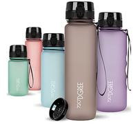 720°DGREE Botella Agua 1 Litro “uberBottle“ - Tamiz-Fruta, softTouch - Sin BPA, Prueba de Fugas, Reutilizable - Cantimplora, Water Bottle ideal para Deporte, Fitness, Gimnasio, Senderismo, Ciclismo