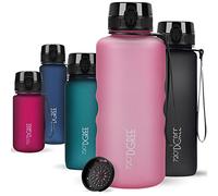 720°DGREE Botella Agua 2 Litros “uberBottle“ - Tamiz-Fruta, softTouch - Sin BPA, Prueba de Fuga, Reutilizable, Antigoteo - XXL Cantimplora, Water Bottle ideal para Fitness, Gimnasio, Deporte, Outdoor
