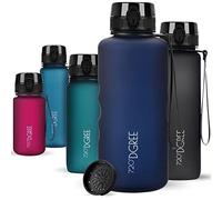 720°DGREE Botella Agua 2 Litros “uberBottle“ - Tamiz-Fruta, softTouch - Sin BPA, Prueba de Fuga, Reutilizable, Antigoteo - XXL Cantimplora, Water Bottle ideal para Fitness, Gimnasio, Deporte, Outdoor