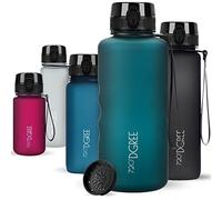 720°DGREE Botella Agua 2 Litros “uberBottle“ - Tamiz-Fruta, softTouch - Sin BPA, Prueba de Fuga, Reutilizable, Antigoteo - XXL Cantimplora, Water Bottle ideal para Fitness, Gimnasio, Deporte, Outdoor